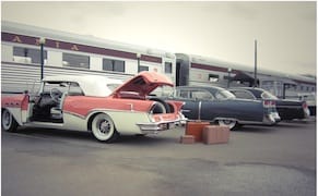 A Miniature Town Full of Vintage Cars and Evocative Stories