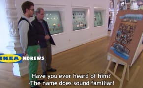 Dutch Pranksters Punk Museumgoers with IKEA Art