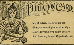 Before Tinder, There Were Escort Cards