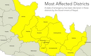 Open-Source Maps Help Guide Nepalese Earthquake Relief