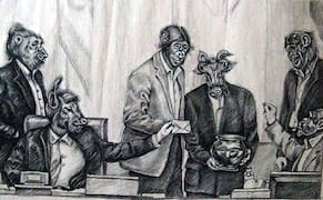 Iranian Artist Gets 12 Years in Prison for Political Cartoon