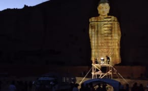 The Demolished Buddhas of Bamiyan Are Reborn as 3D Projections