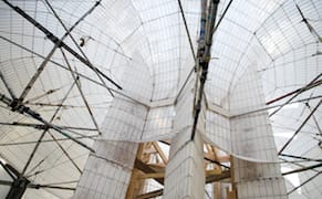 An Artist’s Engineering Feats with Flimsy Materials