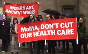 Talks Between the MoMA and Its Workers Stall Following Protest