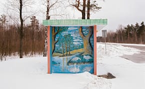 The Vanishing, Painted Bus Stops of Belarus
