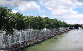 William Kentridge Plans Massive, Vanishing Mural in Rome