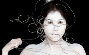 Drawn Self-Portraits Materialized as Masks