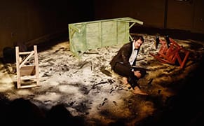 A Puppet and a Performer Bring "The Waste Land" to Life