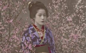 Hand-tinted Photos of Geishas and Idyllic Landscapes in Early Modern Japan