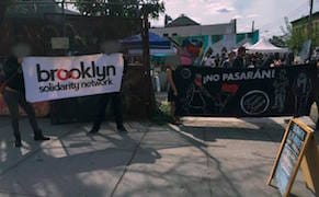 Wes Anderson–Inspired Crochet Mural Sparks Anarchist Protest in Bushwick