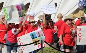 Teachers Protest Eli Broad’s Support for Charter Schools on His Museum's Opening Day