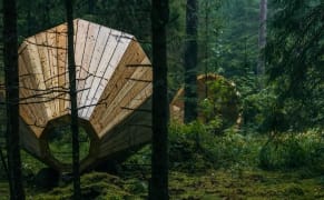 A Hidden Estonian "Forest Library" for Listening to Nature