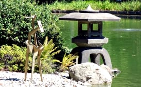 Traversing the Brooklyn Botanic Garden with Isamu Noguchi