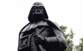 Lenin, I Am Your Father: Darth Vader Engulfs Ukrainian Communist Statue (and Brings Free Wifi)