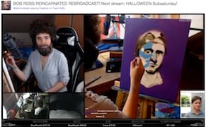 Watch Sculptors, Knitters, and a Bob Ross Marathon on Twitch’s New Art Site