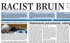 #RacistBruin Group Protests UCLA’s Failure to Address Racism, Sexual Violence, and Corporatization