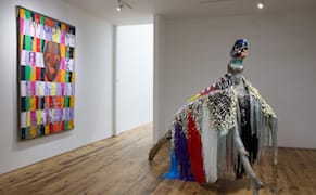 Disco Beads and Abstract Rawhides: Jeffrey Gibson's Untraditional "Nativeness"