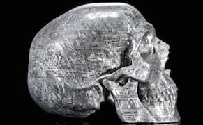 A Skull Carved from a Meteorite Lands on the Auction Block
