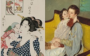 Hanging 19th-Century Japanese and Western Masters Side by Side