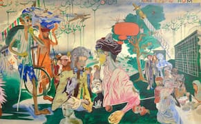 Painting the Imagined Space Where East and West Harmonize