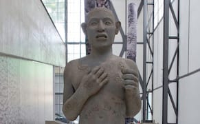 Faux-Archaeological Artifacts of an Imagined Skater-Aztec Civilization