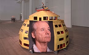 A Bill Murray Art Exhibit as Odd and Inscrutable as the Actor Himself