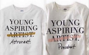Old Navy Says Don't Aspire to Be an Artist [UPDATED]
