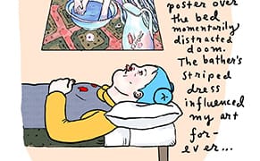 Nosebleeds, Stripes, and Artistic Influence