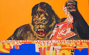 Rosalyn Drexler's Knockout Pop Paintings Shine at Art Basel Miami Beach