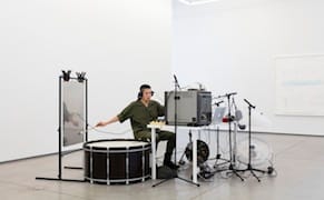 Composing a Symphony of War with Instruments and Everyday Objects
