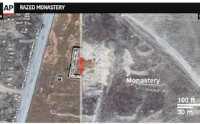 Satellite Images Confirm the Destruction of Iraq's Oldest Christian Monastery by ISIS