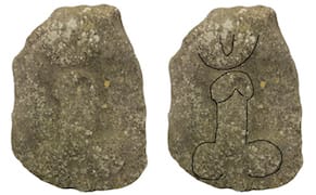 Ancient Phallus Carving Gets Public Exposure After Two Decades as Garden Ornament