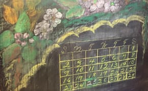 Oklahoma City School Discovers More 1917 Chalkboards Hidden in Its Walls