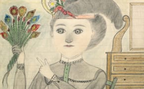 Quiet Drawings from a Life Lost in Mental Institutions