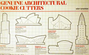 Take a Bite Out of Modernism with MoMA's 1988 Architecture Cookie Cutters