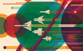 NASA Releases Retro Posters for the Future of Space Exploration