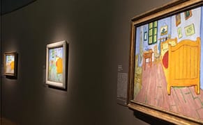 Inside van Gogh's Bedroom