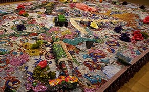 Lost and Invisible Bodies, Enshrined in Glitter and Bling