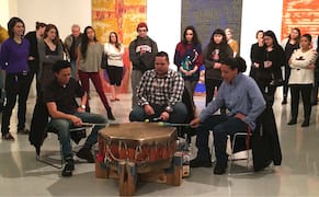 Amid Racial Tensions at Rutgers, a Lenape Friendship Dance Offers a Moment of Release