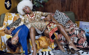 The Photographed, Collaged, and Painted Muses of Mickalene Thomas