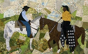 Stitching Oakland's History into Painterly Quilts