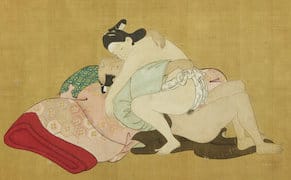 Rare Shunga Scroll of Gay Erotic Scenes Goes to Auction