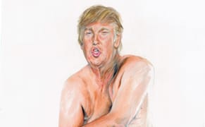 Drawing of Donald Trump with a Micropenis Might Get Artist Banned for Life from Facebook #NSFW