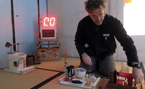 Drinking Tea with Tom Sachs