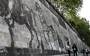 Locating William Kentridge's Massive Mural in the Roman Landscape