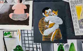 The Meandering Comics and Narrative Paintings of an Independent Chinese Cartoonist