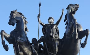 Activists Strap Artist-Made Pollution Masks on London's Statues