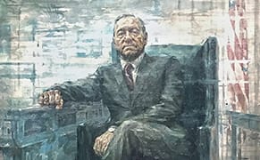 Kevin Spacey Temporarily Joins George Washington at the National Portrait Gallery