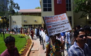 Artists Protest Collector's Takeover of Indian Museum