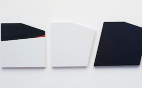 Meditative, Modernist Canvases Inspired by Brasília’s Architecture